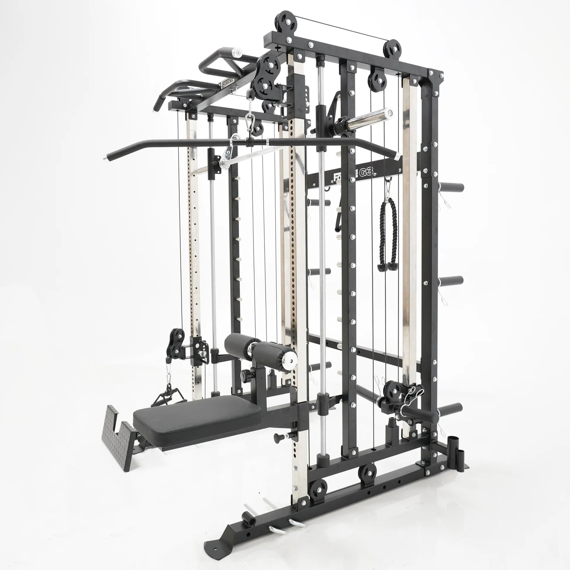 Force USA G3 All-In-One Trainer – With Leg Press, Lat Seat & Upgrade Kit Multi-Gym Station