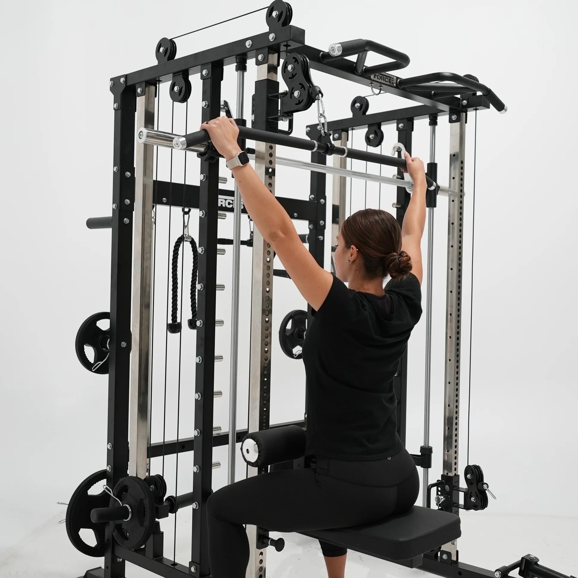 Force USA G3 All-In-One Trainer – With Leg Press, Lat Seat & Upgrade Kit Multi-Gym Station