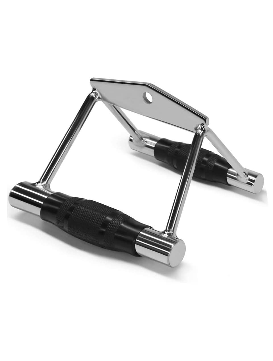 1441 Fitness Lat Attachment Double D Handle Lat Pull Down with Rubber Grips