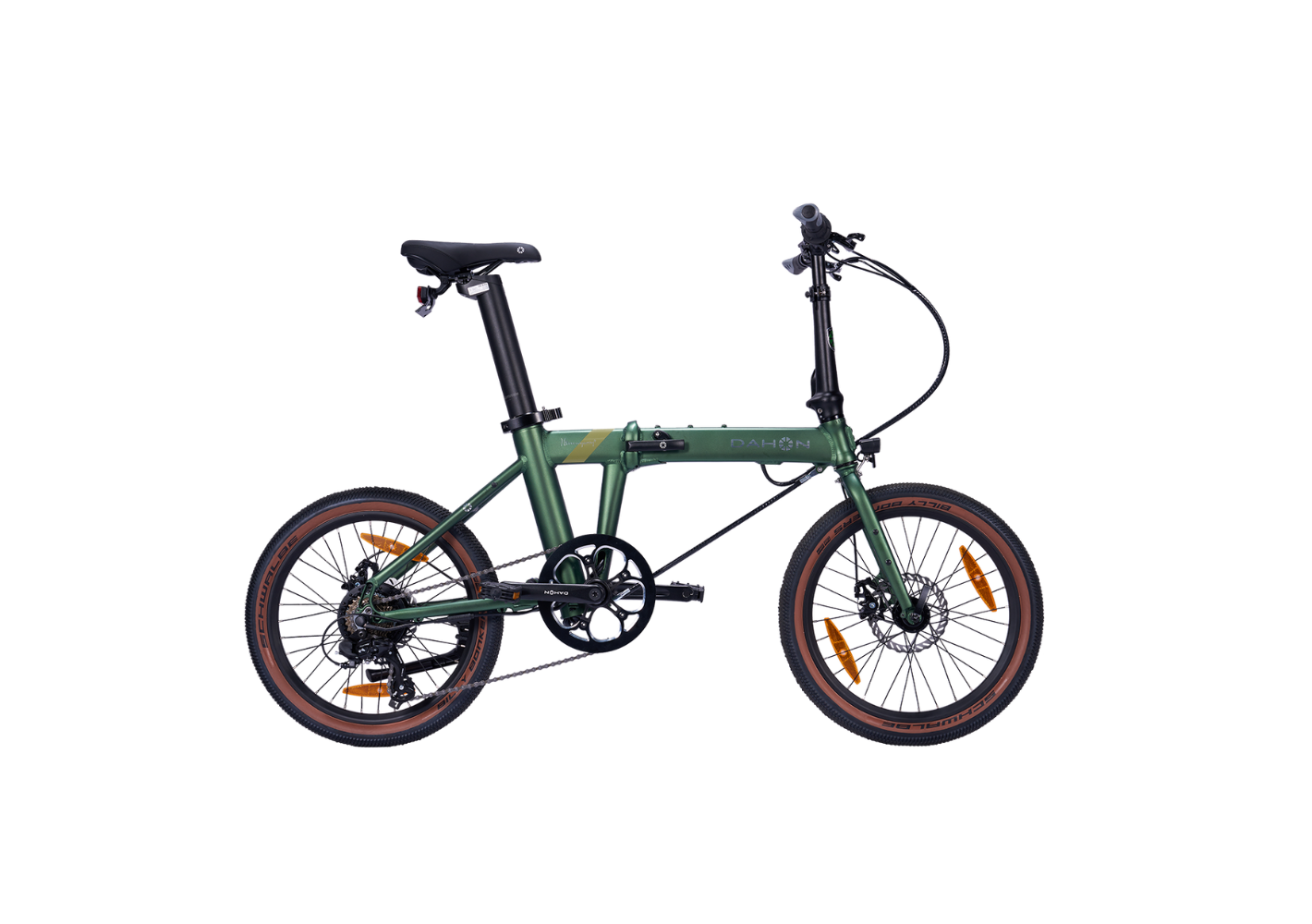 Dahon E-Hemingway Folding Electric Bike 20 Inch Green