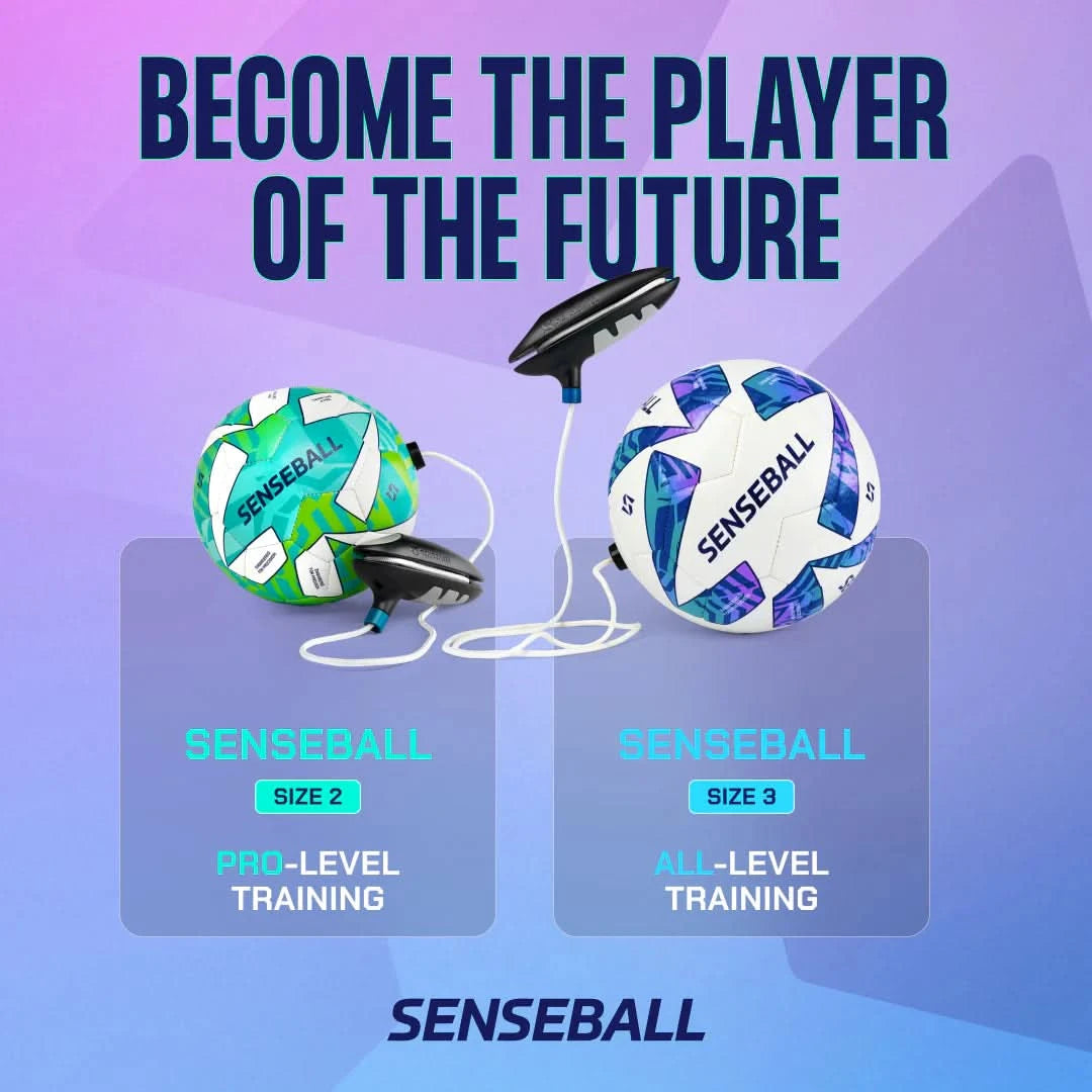 Senseball Soccer Kick Trainer All-Level - Size 3 Ball (Blue)
