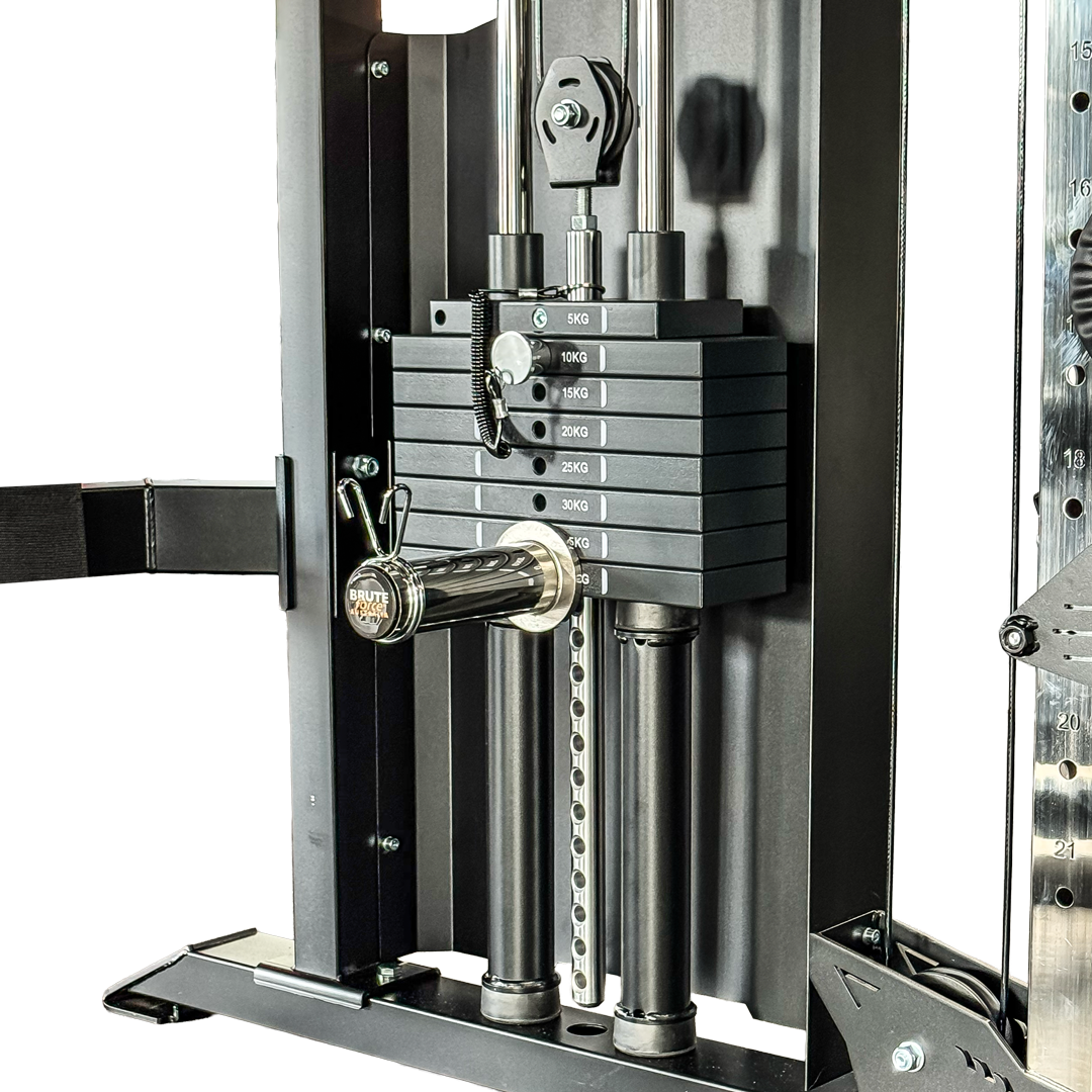 BruteForce EDGE Functional Trainer – Space‑Saving Home Gym System