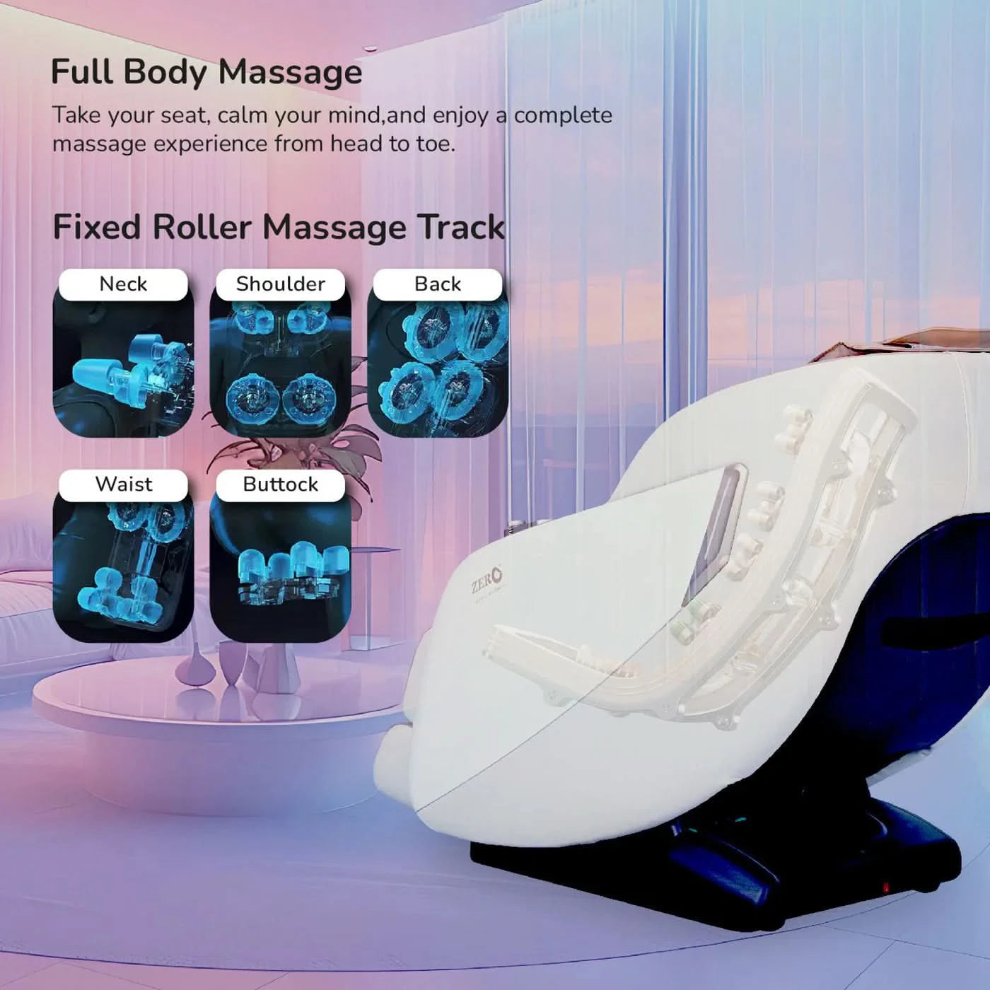 Zero HealthCare U-Fairy Plus Massage Chair
