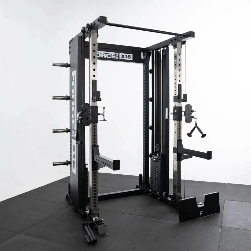 Force USA X15 Pro Multi Trainer – With Upgrade Kit, Smith, Rack & Functional Cable System