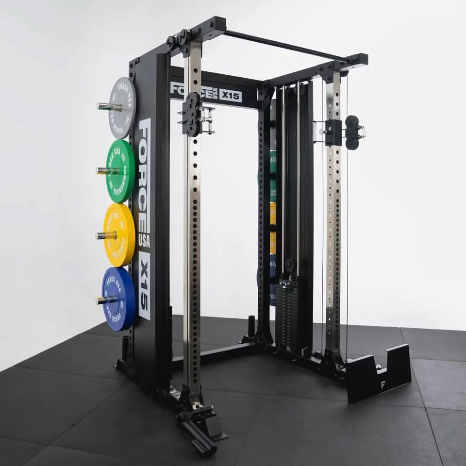 Force USA X15 Pro Multi Trainer – With Upgrade Kit, Smith, Rack & Functional Cable System