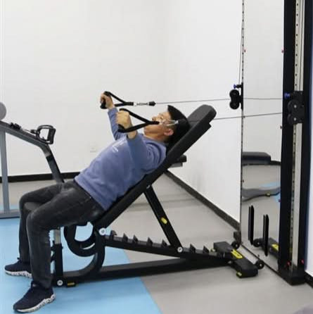 1441 Fitness 41FGT980 Wall Mounted Mirror Functional Trainer – Space-Saving Cable Gym System