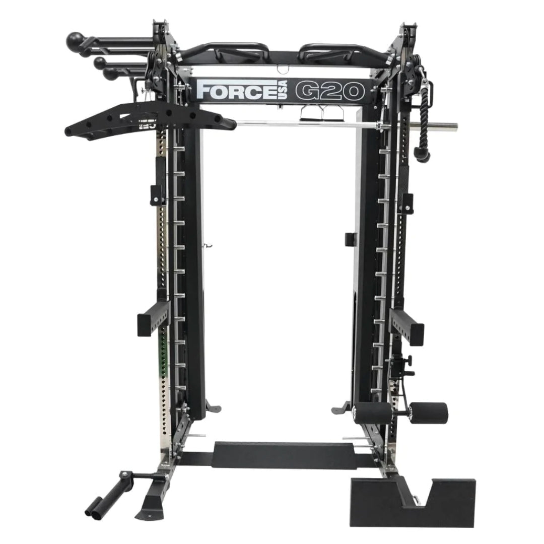 Force USA G20 Pro All-In-One Trainer (2023) – Smith Machine, Power Rack & Functional Cables