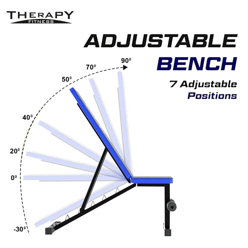 DS Adjustable Gym Bench (3 in 1)