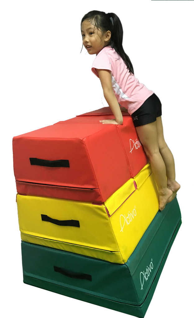 DS Foam Vaulting Box - 4 Layers (Multicolor)