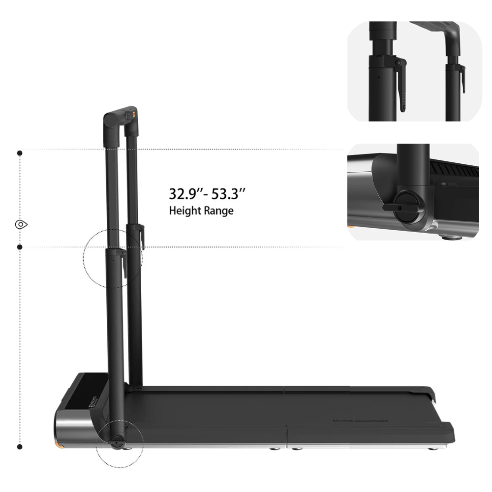 Kingsmith R3 Hybrid WalkingPad Foldable Smart Treadmill – Compact Home & Office Fitness Machine