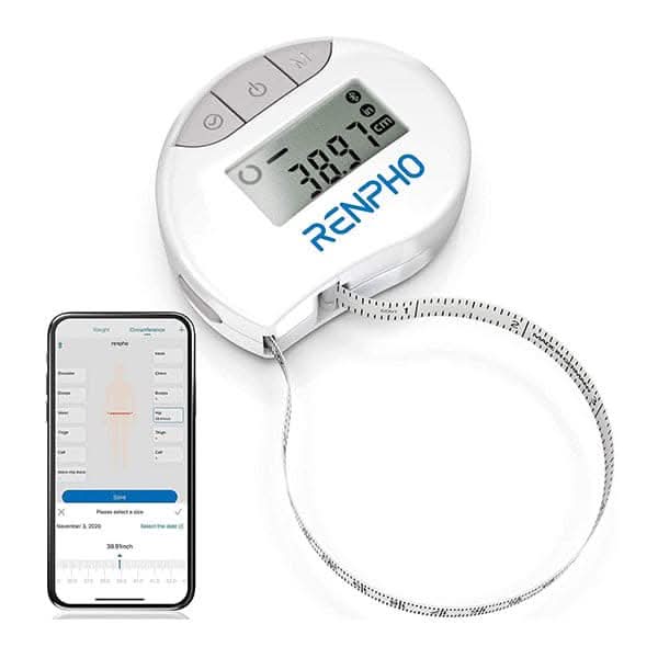 Renpho Smart Body Measuring Tapes, Weight Loss, Muscle Gain, Fitness Bodybuilding