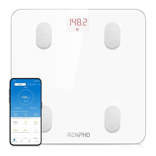 Renpho Smart Digital Scale for Body Fat with 13 Body Composition Analyzer Fitness Track Monitor With Smart App