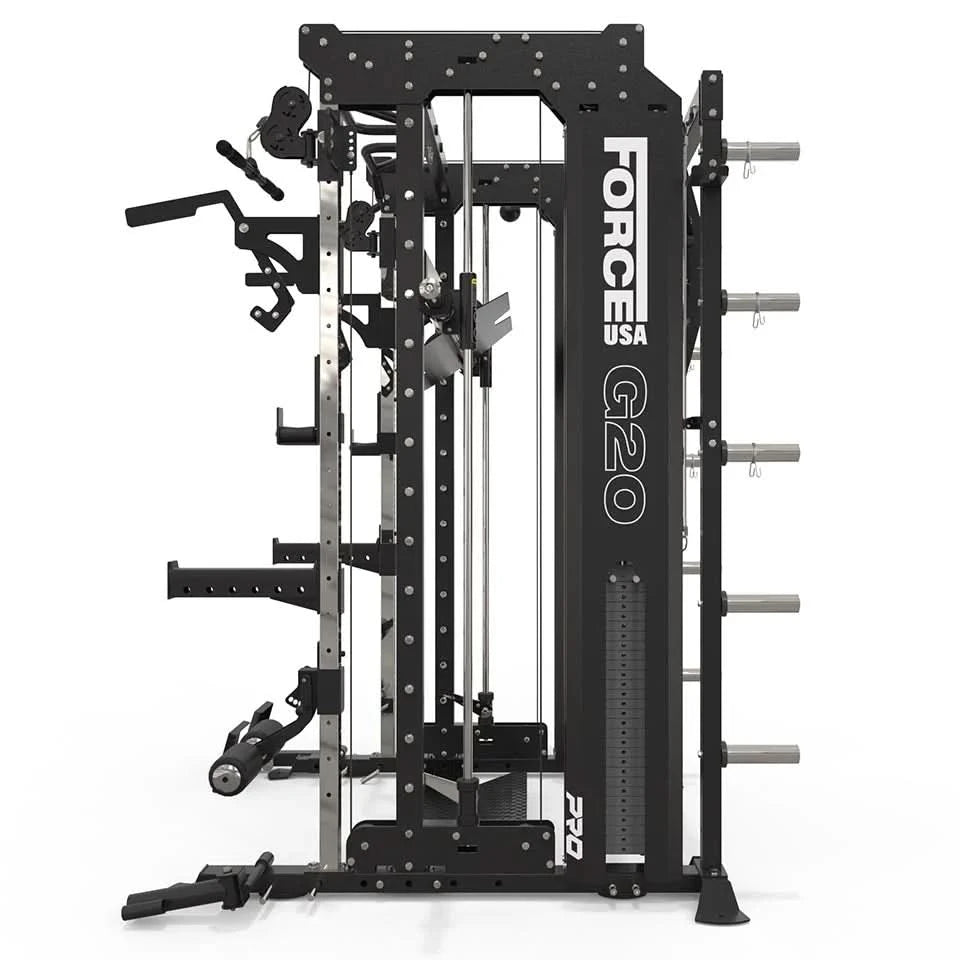 Force USA G20 Pro All-In-One Trainer (2023) – Smith Machine, Power Rack & Functional Cables