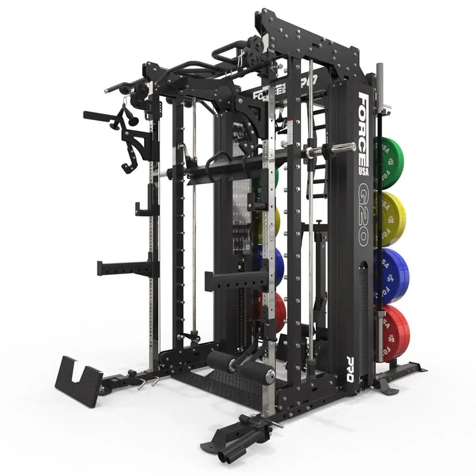 Force USA G20 Pro All-In-One Trainer (2023) – Smith Machine, Power Rack & Functional Cables