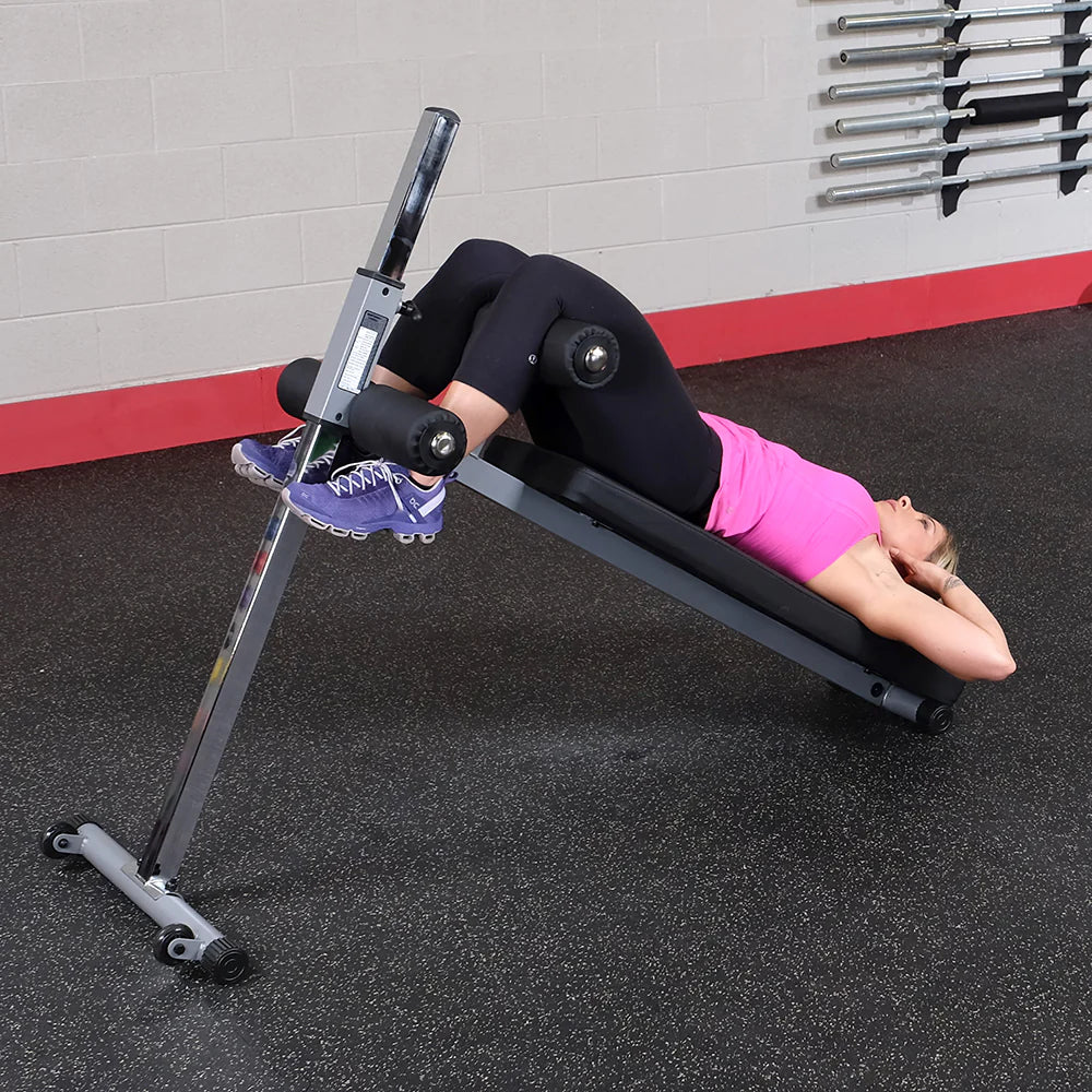 Body Solid GAB60 Adjustable Ab Board – 12‑Level Core Machine