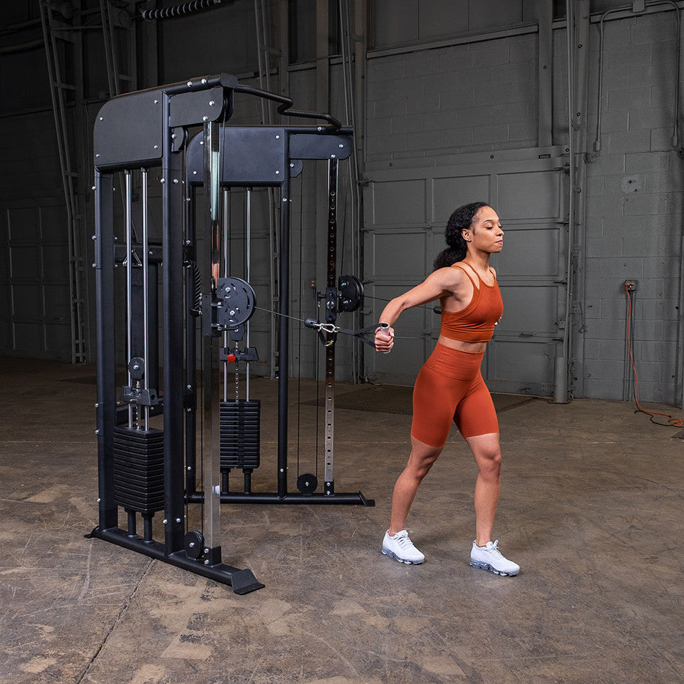 Body Solid GFT100 Functional Trainer – Dual Stack Full Body Cable Machine