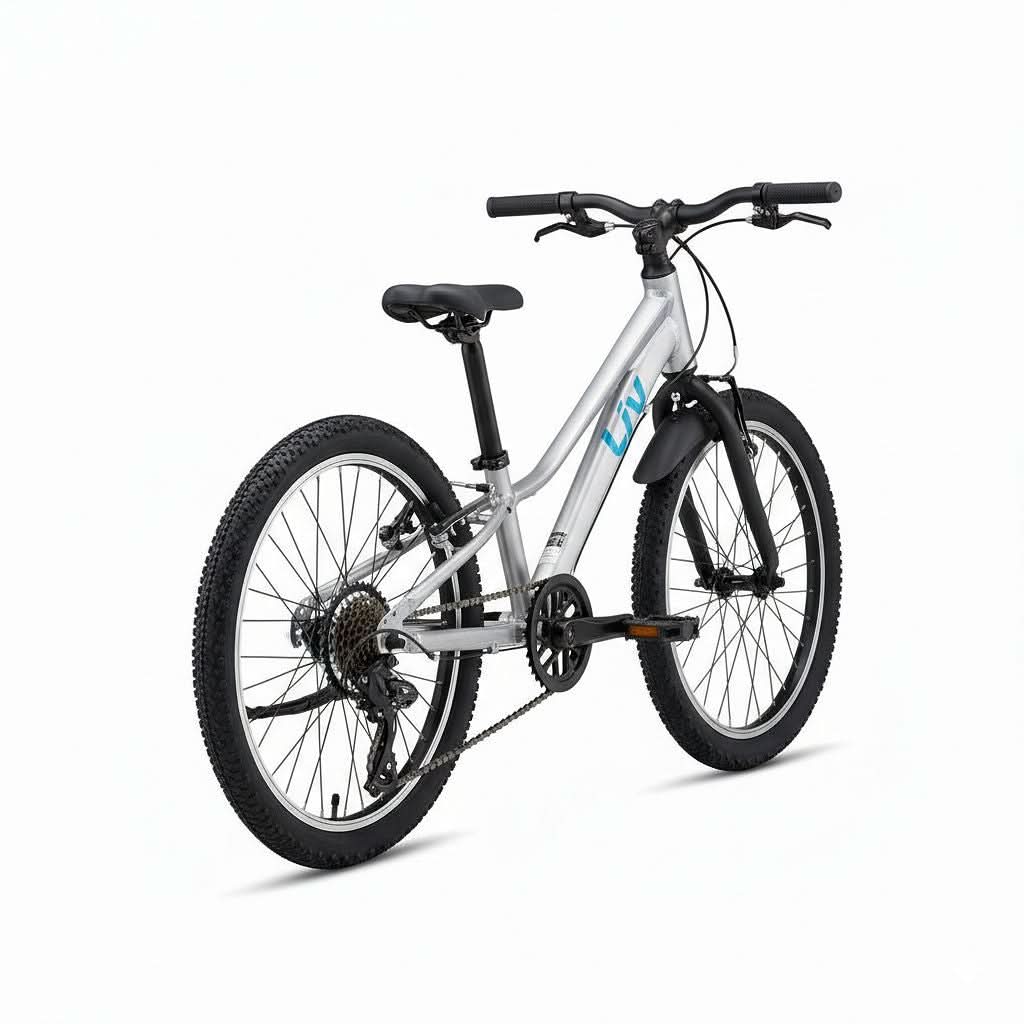 Giant Kids' Liv Tempt 20 Mountain Bike – Lite Silver