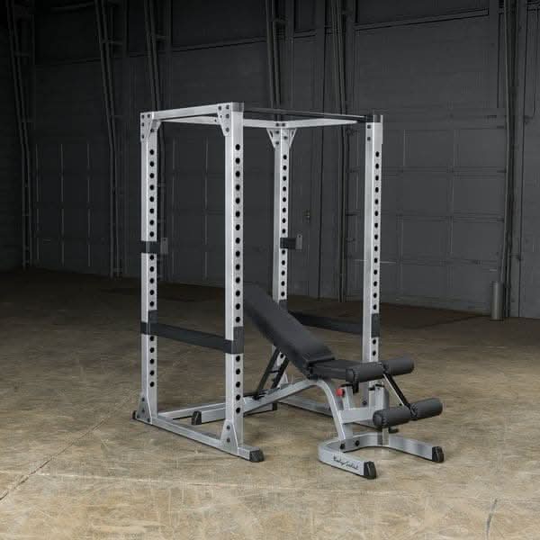 Body Solid Pro Power Rack/Squat Rack, Gray, GPR378