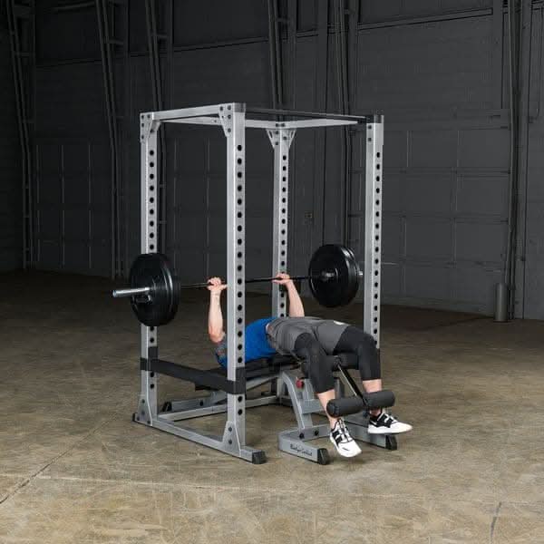 Body Solid Pro Power Rack/Squat Rack, Gray, GPR378