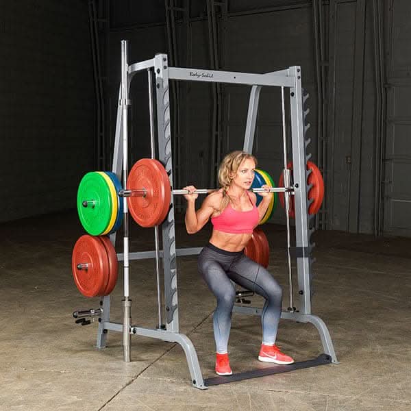 Body Solid Series 7 Smith Machine, Grey/Black, GS348