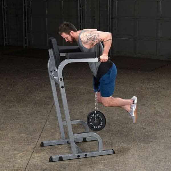 Body-Solid GVKR60 Vertical Knee Raise | Core & Upper Body Strength Trainer