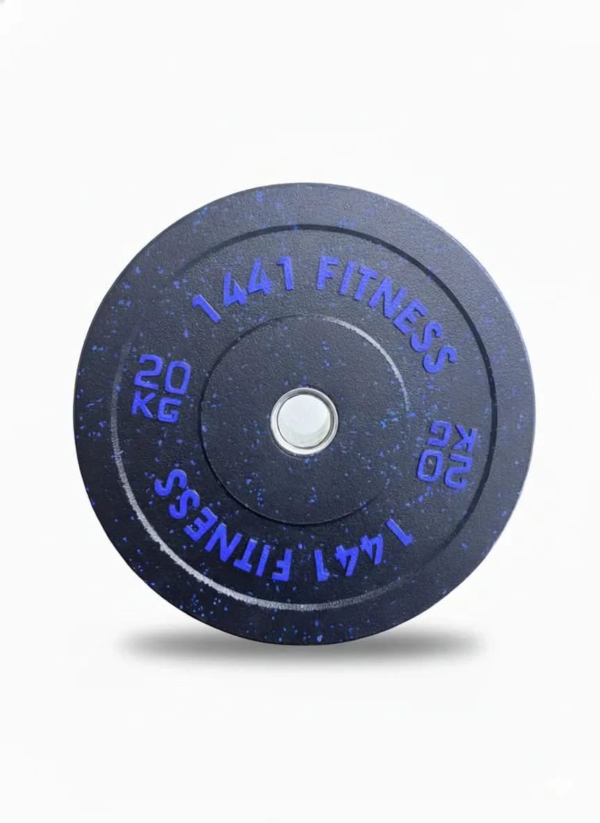 1441 Fitness Speckled Bumper Plates, 5KG to 25KG, Sold as Piece 20KG