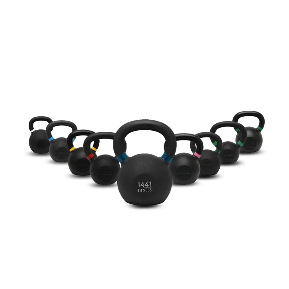 1441 Fitness Powder Coated Cast Iron KettleBell - (KG)