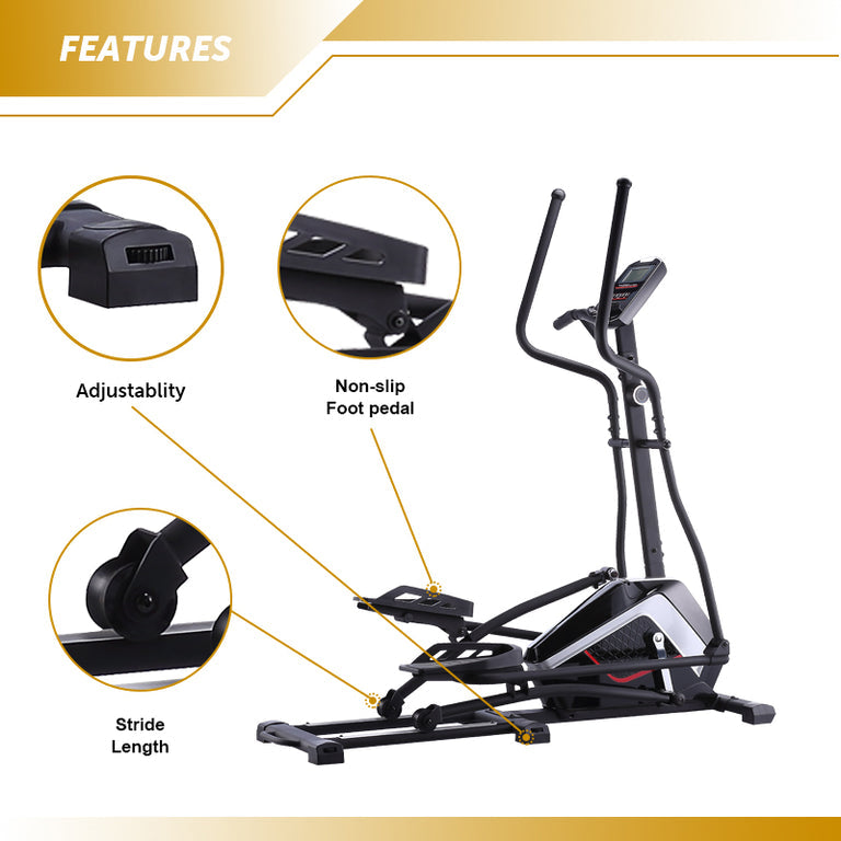 Marshal Cross Trainer Ð 5kg Flywheel with 8 Level Magnetic Resistance