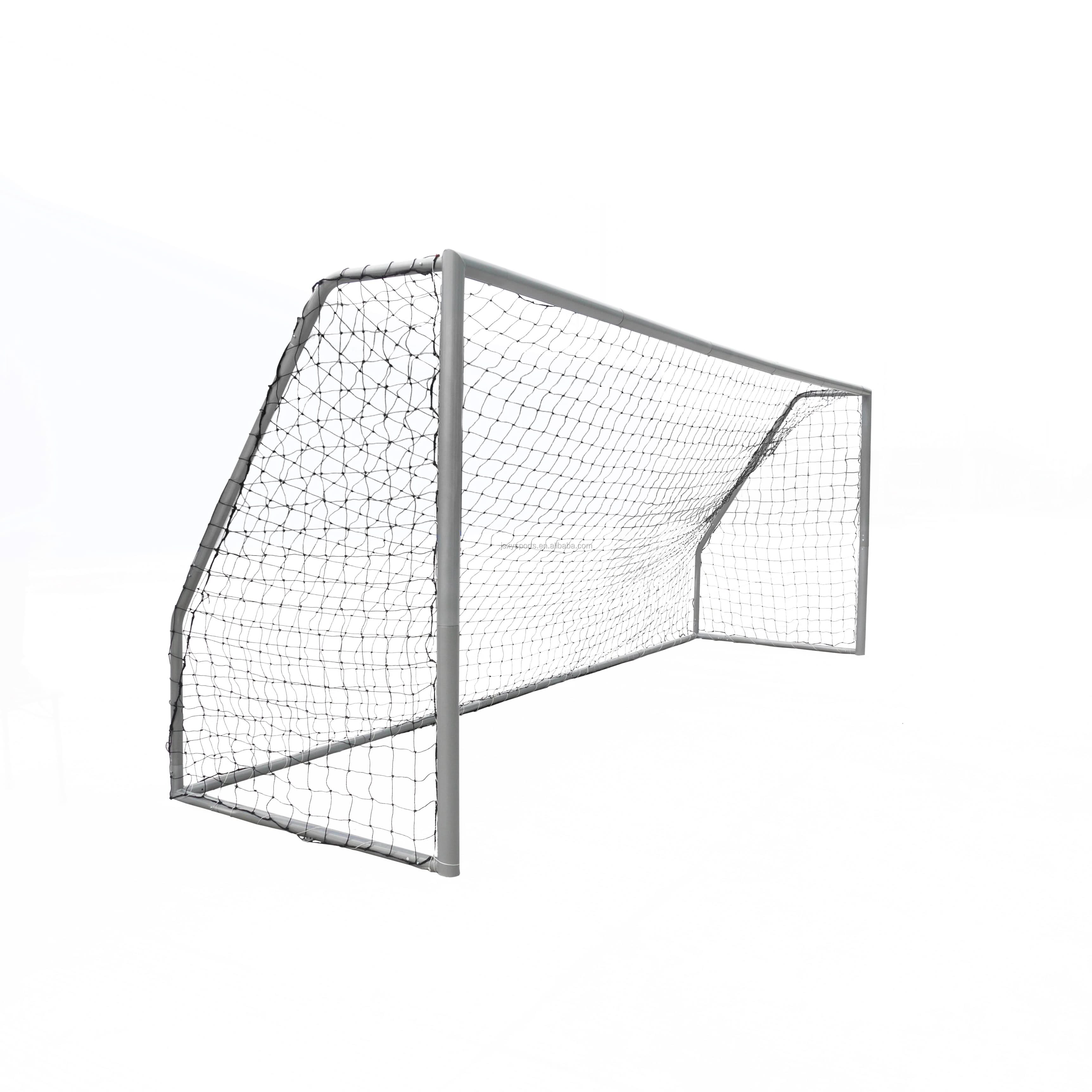 TA Steel Football Goal Post Set, White, 18ft x 7ft, XY-G550D