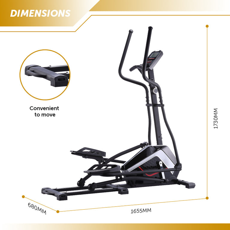 Marshal Cross Trainer Ð 5kg Flywheel with 8 Level Magnetic Resistance