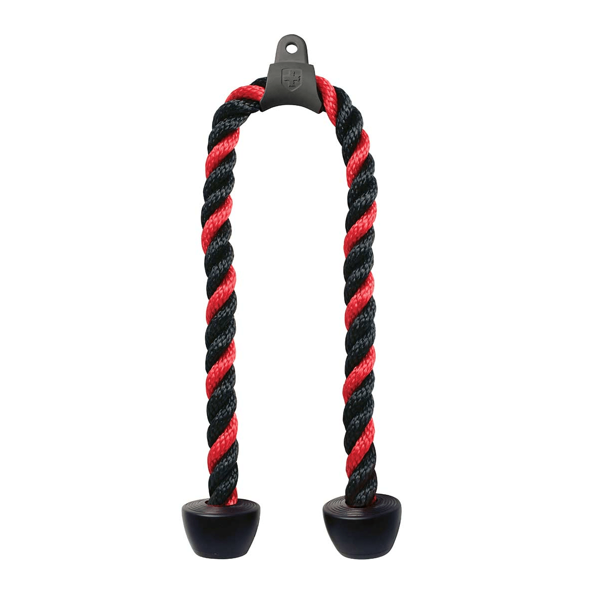 TA Tricep Rope, Black/Red