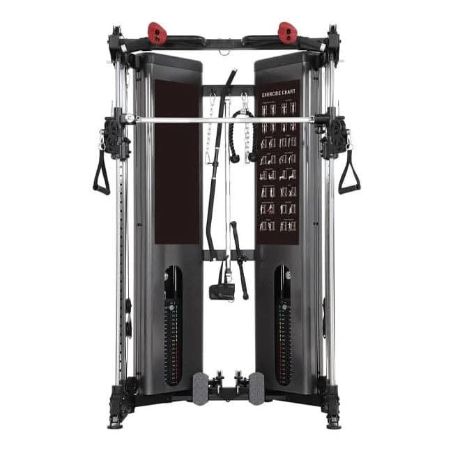 Harley Fitness Multi-Functional Folding Smith Machine – Space-Saving All-In-One Home Gym