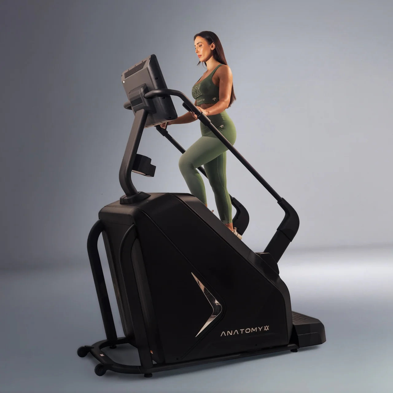 Harley Fitness Stair Climber – LED Touch Screen Commercial Cardio Machine