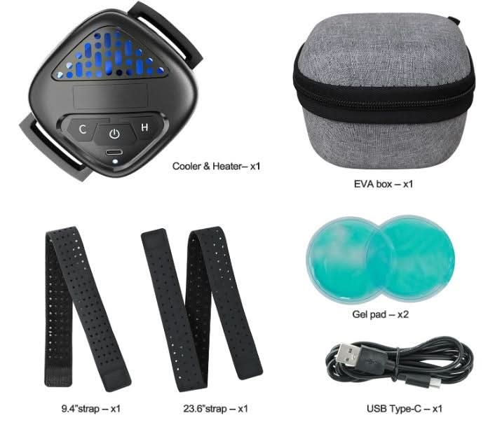Thermal Cube – Versatile Hot & Cold Therapy Device for Pain Relief, Inflammation Reduction & Relaxation | Adjustable Temperatures