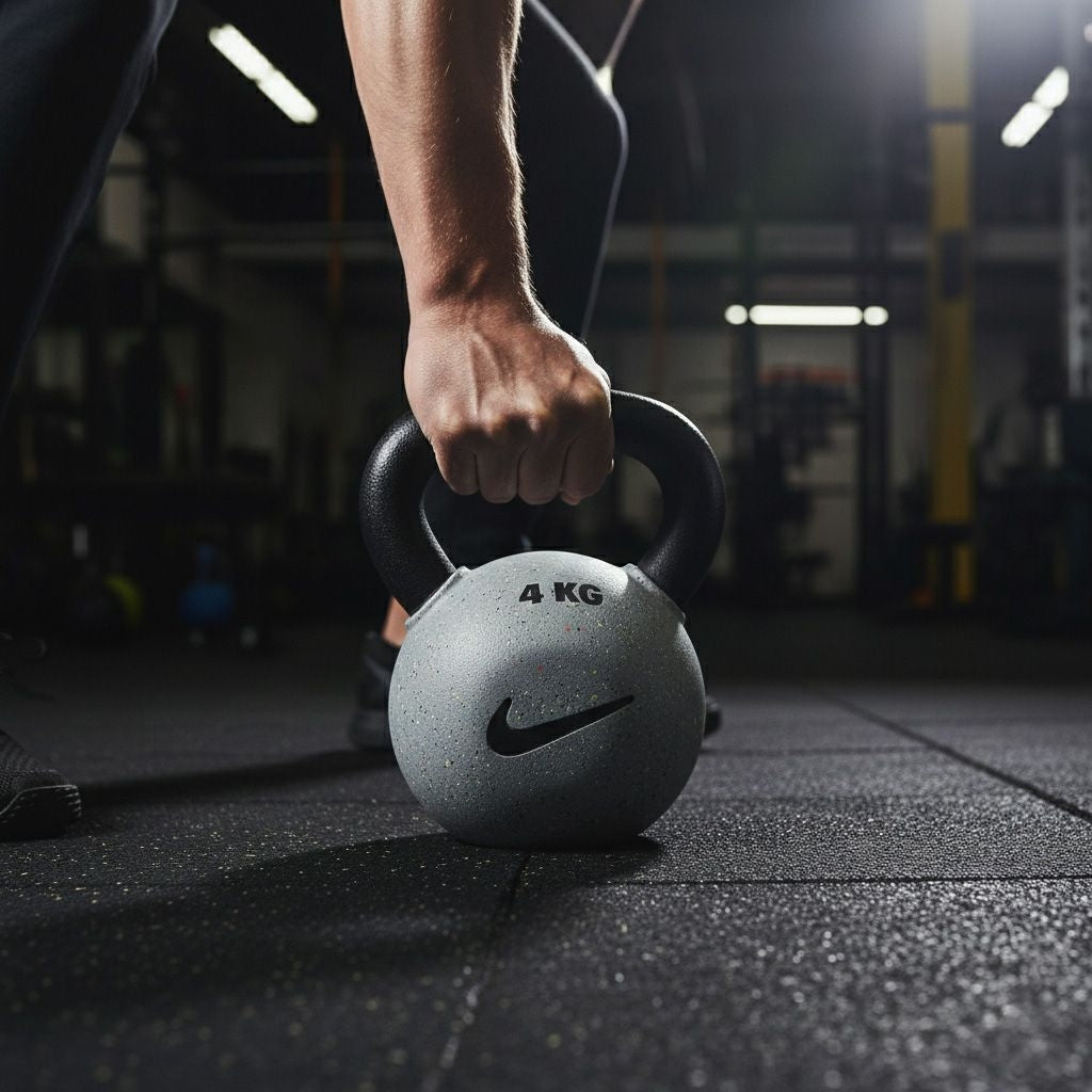 Nike Rubber Coated Kettlebell Strength Training