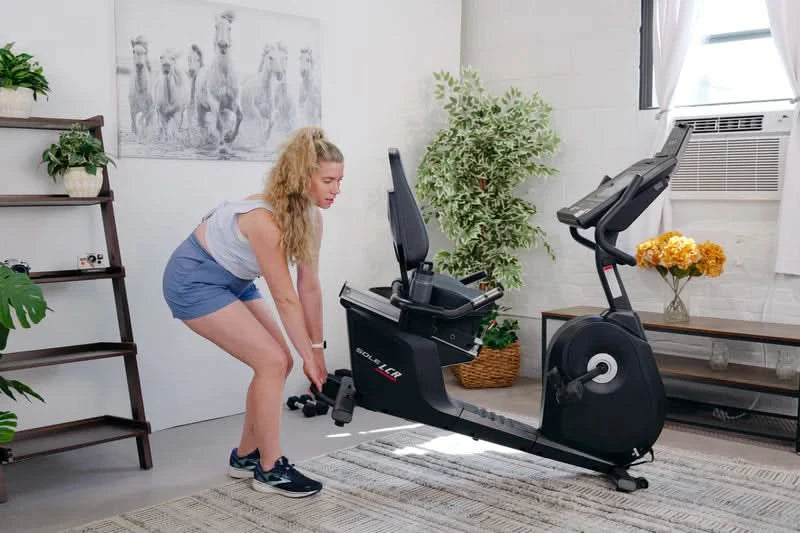 Sole Fitness Light Commercial Recumbent Bike with 10.1" Touch Screen (LCR)
