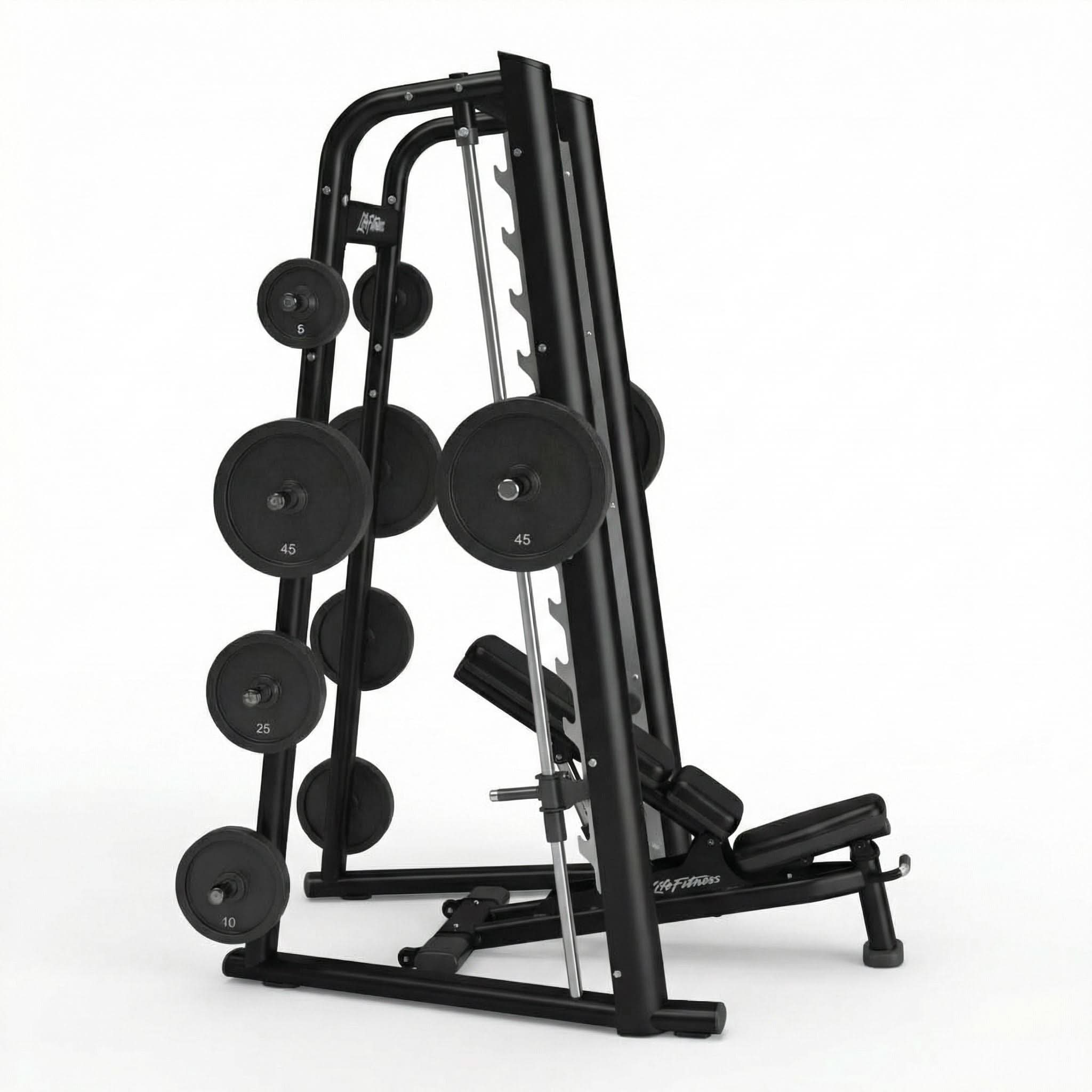 Life Fitness Plate-Loaded Vertical Smith Machine