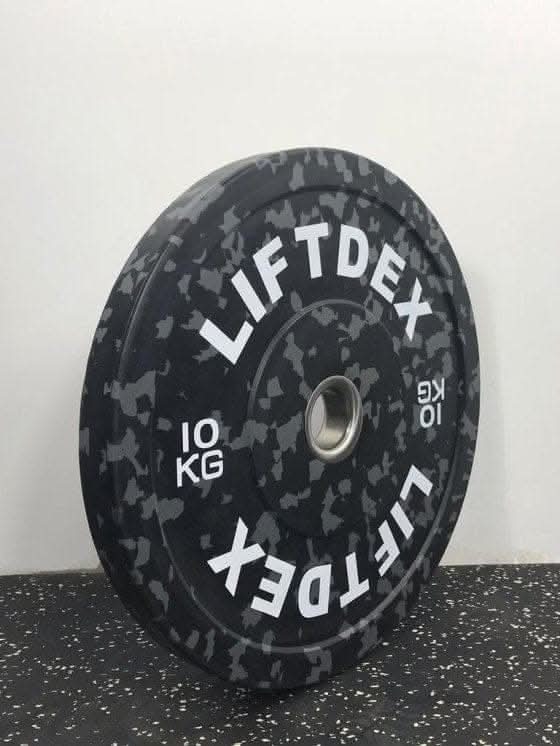 Liftdex Camo Rubber Olympic Bumper Plates - 2.5 to 25 KG | Per Piece Single 10 Kg