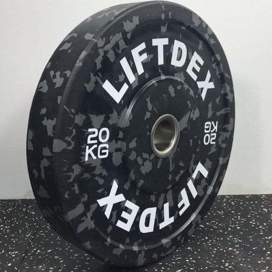 Liftdex Camo Rubber Olympic Bumper Plates - 2.5 to 25 KG | Per Piece Single 20 Kg