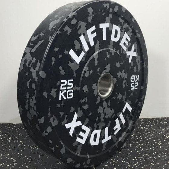 Liftdex Camo Rubber Olympic Bumper Plates - 2.5 to 25 KG | Per Piece Single 25 Kg