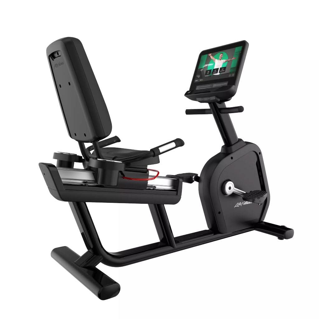 Life Fitness Integrity + Recumbent Bike with Discover SE4 Console