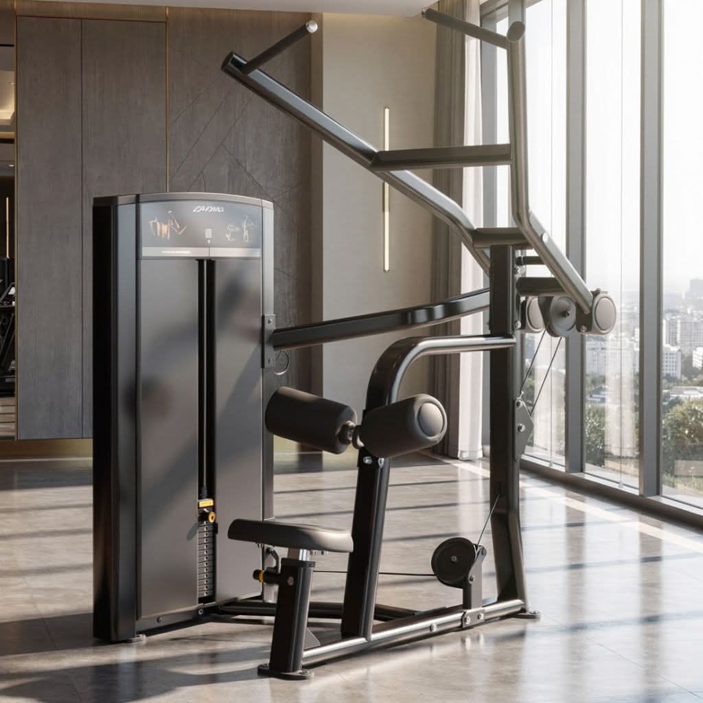 Life Fitness Axiom Series Lat Row & Pulldown Machines UAE