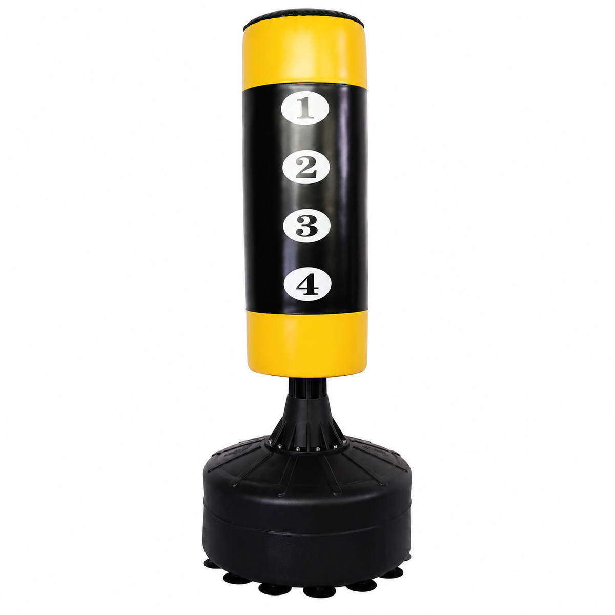 MF Freestanding Reflex Punching Bag with Target Zones