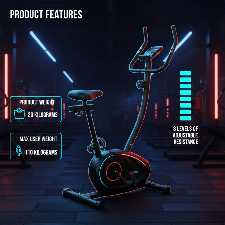 Marshal Indoor Cycling Magnetic Exercise Bike MF-149B