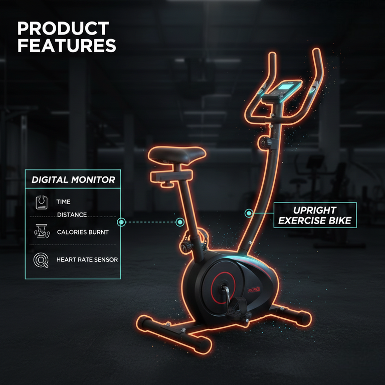 Marshal Indoor Cycling Magnetic Exercise Bike MF-149B