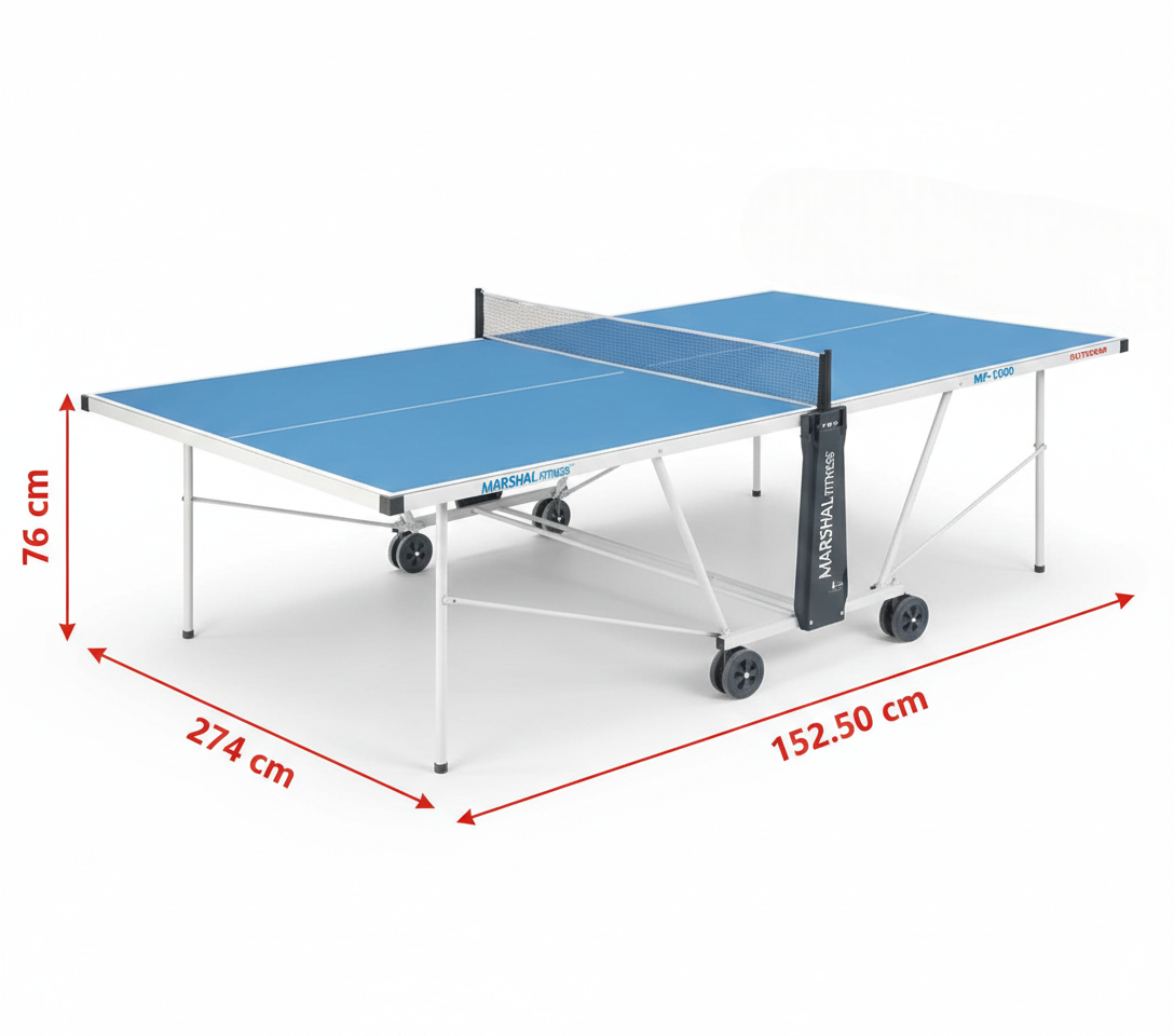 MF Outdoor Table Tennis Table MFC-1300 Foldable with Net