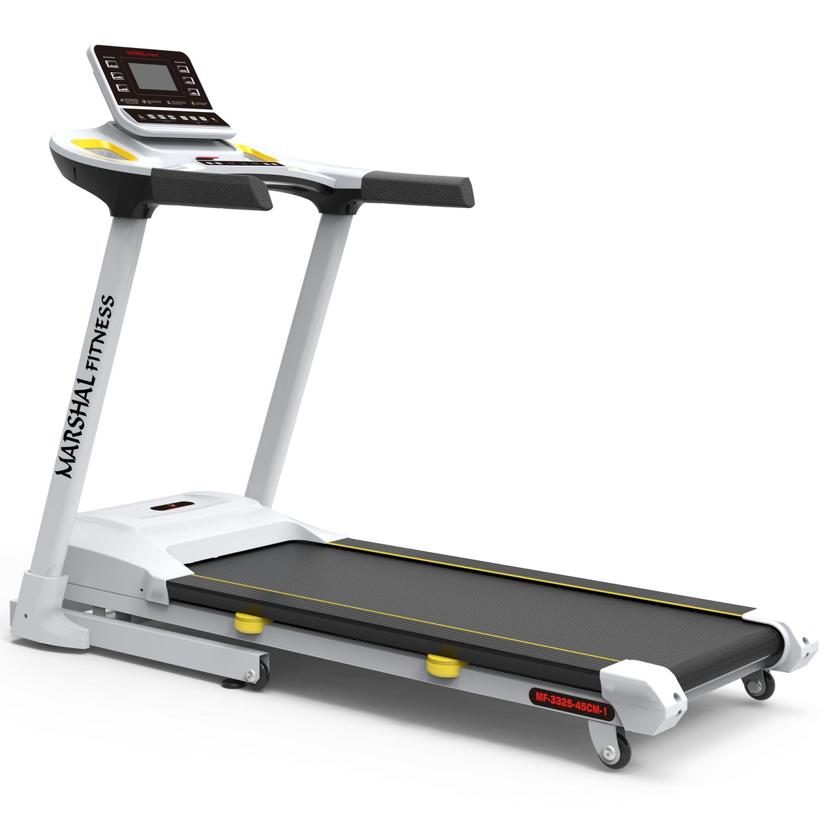 MF 4HP Auto-Incline Treadmill 130cm Belt 140kg White