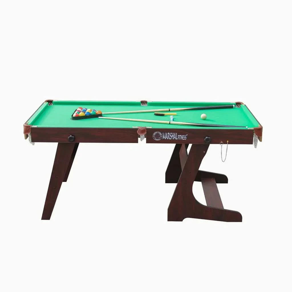 MF 6Ft Foldable Pool Table | MF-4061 Green