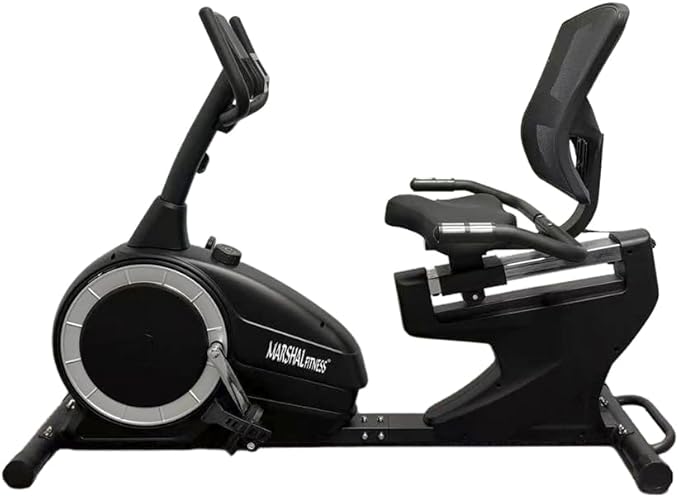 Marshal Recumbent Exercise Bike Ð 8 Level Magnetic Resistance