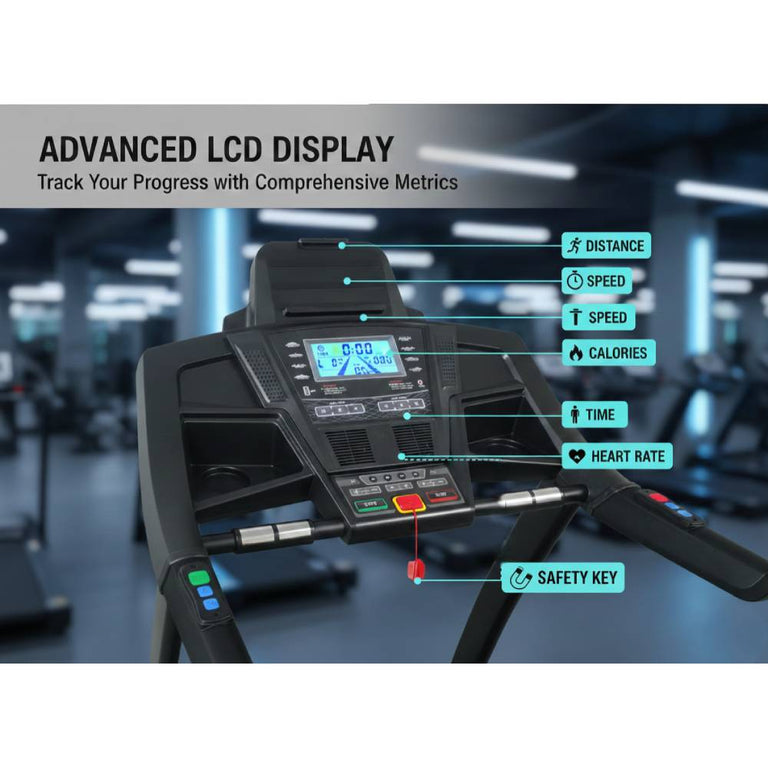 Marshal 6.0 HP Home Treadmill with Auto Incline